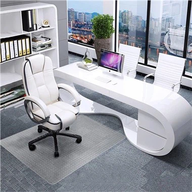 45" X 53" Cruth Dronuilleogach Mataí Urláir Oifige PET don Chairpéad